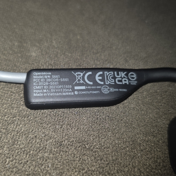 SHOKZ OpenMove - Bluetooth Wireless Open-Ear Headphones - Picture 6 of 6